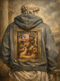 Vandalized Cupid Distressed Pullover | Luxury Graphic Streetwear Hoodie